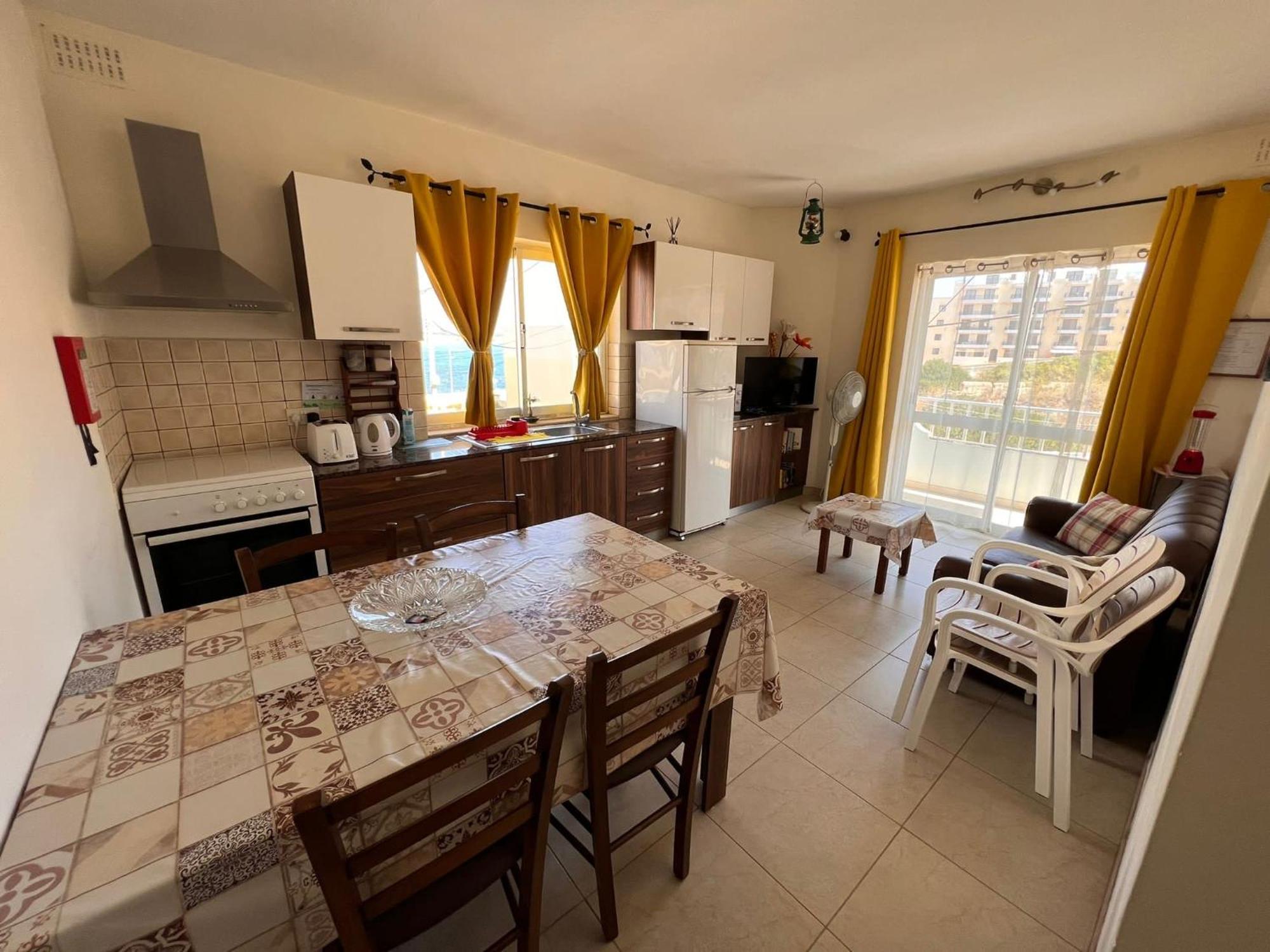 Fiesta Apartment Seaview Mellieħa Dış mekan fotoğraf
